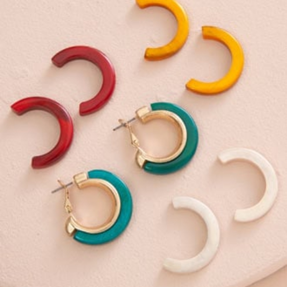 Noonday Collection Colorway Convertible Hoops